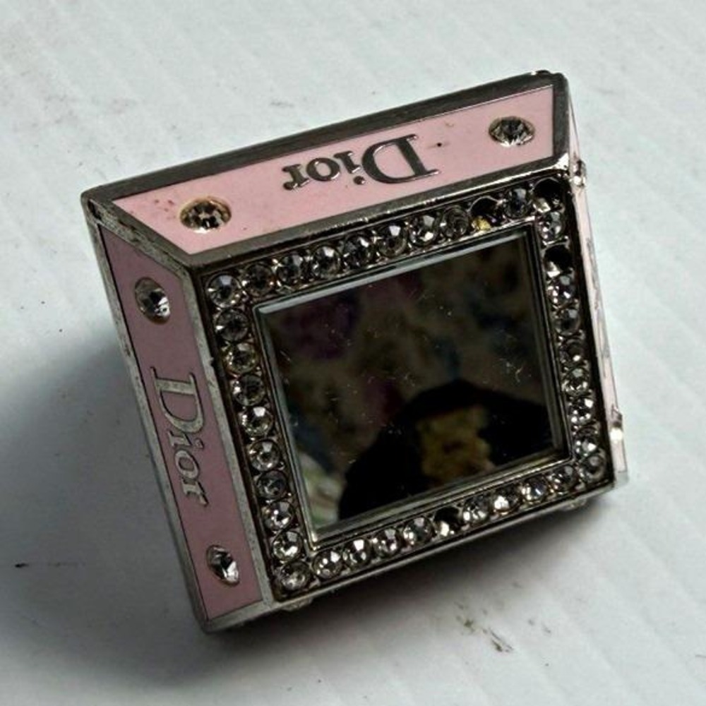 Vintage Y2K Christian Dior Princess Compact Ring